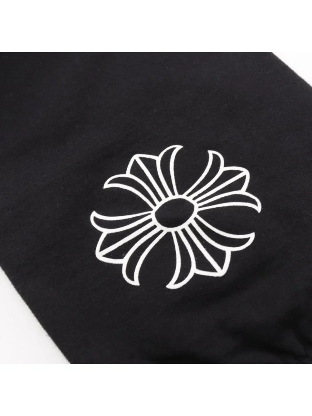 Chrome Hearts Pants CH Plus Logo Print Cotton Sweatshirt Long